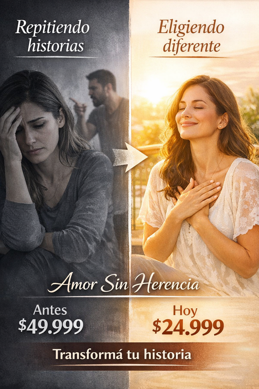 Liberate de Patrones Heredados en el Amor+bonos +guias de trabajo